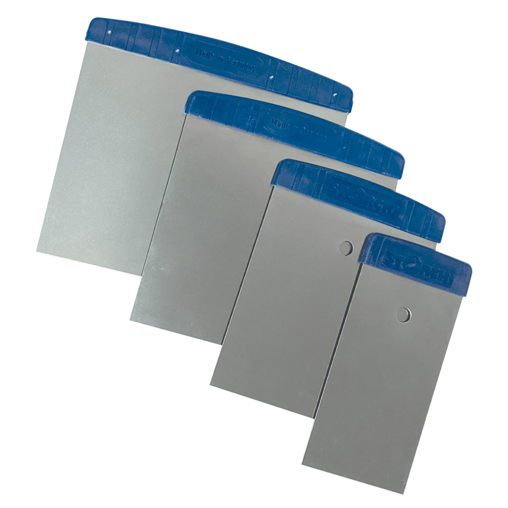 Stainless Steel Spatula 4 Pack (5cm, 8 cm, 10cm, 12cm) Valentino